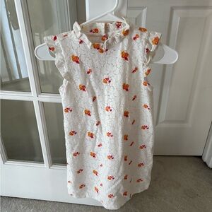 Janie and Jack Floral Lace Sleeveless Dress